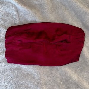 Free people satin bandeau top